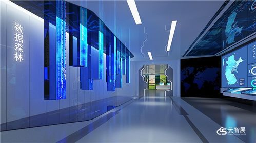 云智展企業(yè)智慧展廳案例 新華網(wǎng)溯源中國大數(shù)據(jù)展廳